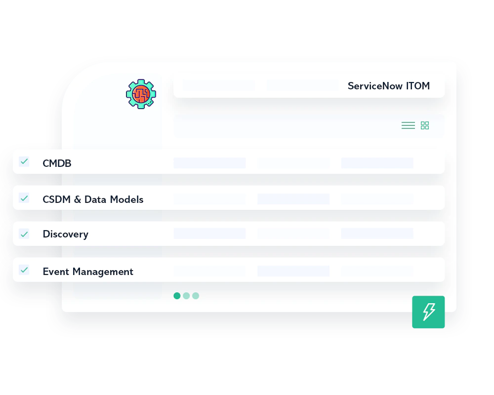 Services ServiceNow ITOM